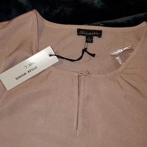 Blush blouse